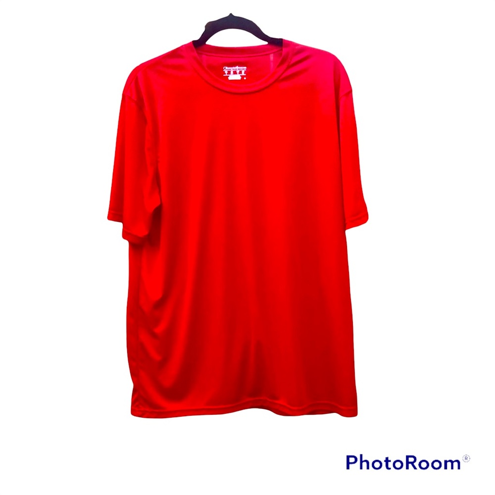 Champion Shirt Athletic Red Men’s Large Solid